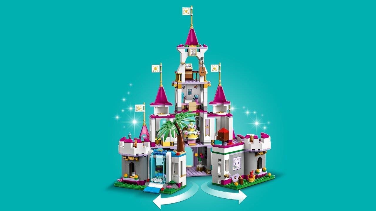 43205 LEGO® Disney Princess™ Adventure -linna ilman sänkyä hinta ja tiedot | LEGOT ja rakennuslelut | hobbyhall.fi