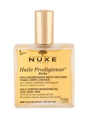 Nuxe Huile Prodigieuse Riche Multi Purpose -kuivaöljy, 100 ml hinta ja tiedot | Vartalovoiteet ja -emulsiot | hobbyhall.fi