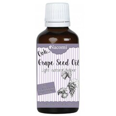 Nacomi Grape Seed Oil vartaloöljy 50 ml hinta ja tiedot | Vartalovoiteet ja -emulsiot | hobbyhall.fi