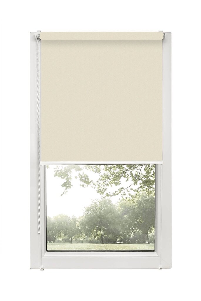 Minilämpöverho 35x150 cm, 100% TUMMA, väri Beige SV-02 hinta ja tiedot | Rullaverhot | hobbyhall.fi