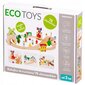 Puinen kiskojuna Ecotoys, osa 78 hinta ja tiedot | Poikien lelut | hobbyhall.fi