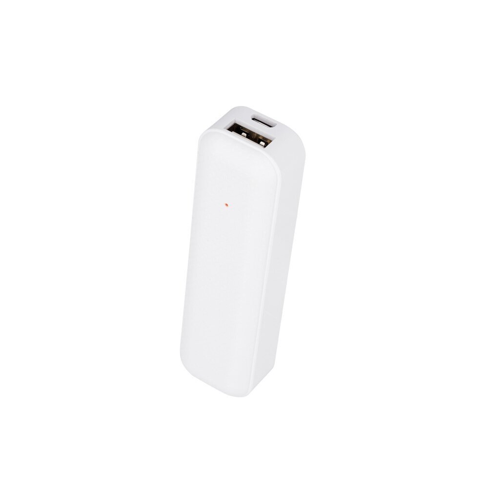 Setty power bank 2600 mAh mini, valkoinen hinta ja tiedot | Varavirtalähteet | hobbyhall.fi