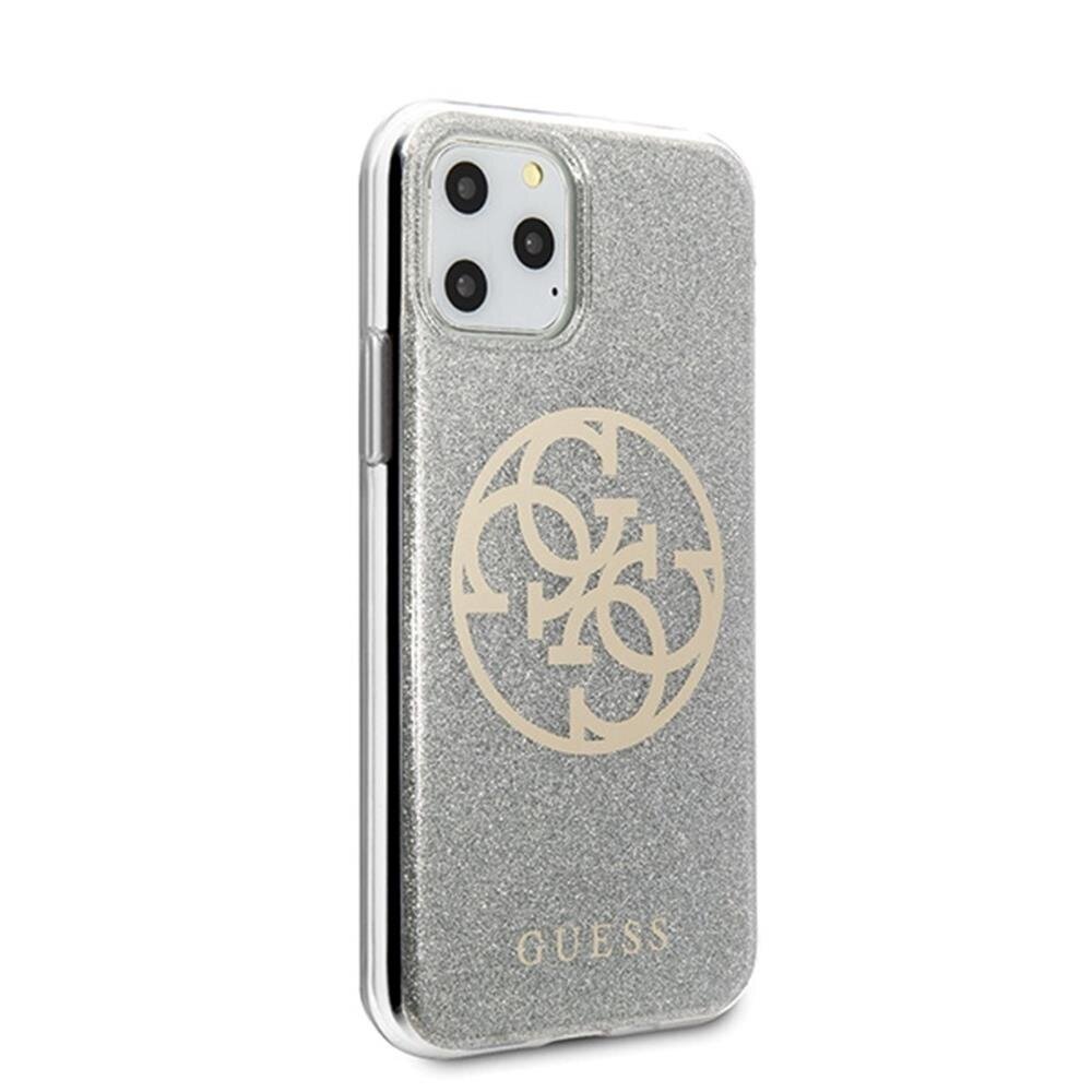 Guess GUHCN58PCUGLLG, sopii iPhone 11 Prolle, vaaleanharmaa hinta ja tiedot | Puhelimen kuoret ja kotelot | hobbyhall.fi