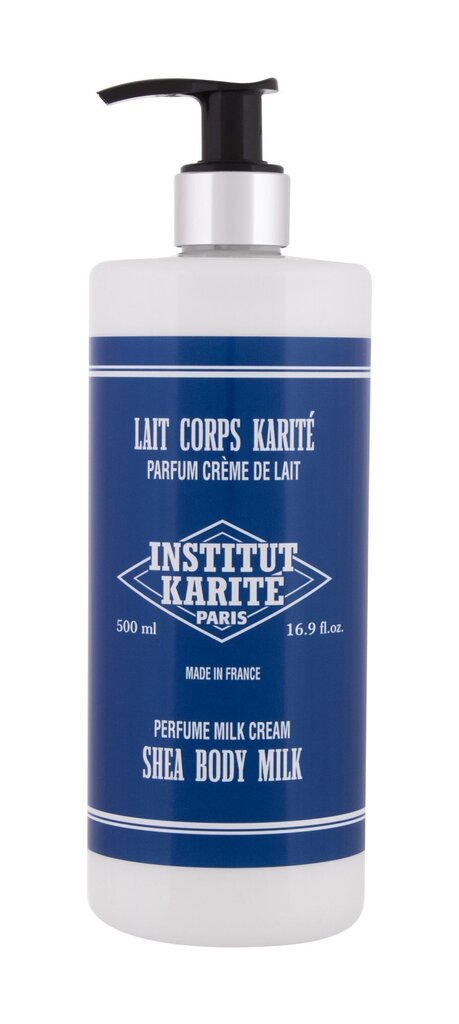 Body milk Institute Karite Paris Shea Milk Cream 500 ml hinta ja tiedot | Vartalovoiteet ja -emulsiot | hobbyhall.fi