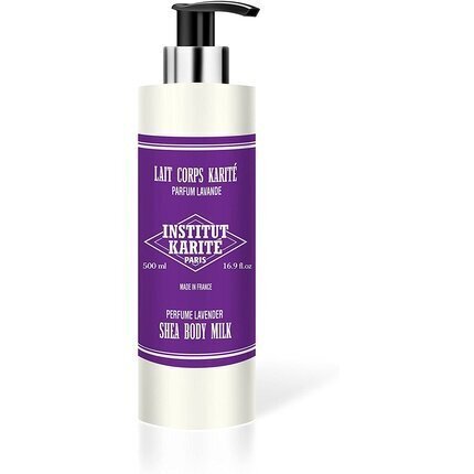 Institute Karite Paris Shea Lavender -vartaloemulsio, 500 ml hinta ja tiedot | Vartalovoiteet ja -emulsiot | hobbyhall.fi