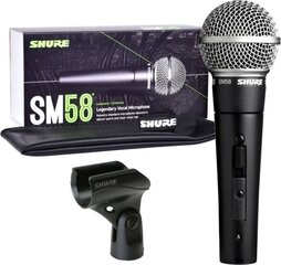 Shure SM58SE hinta ja tiedot | Mikrofonit | hobbyhall.fi