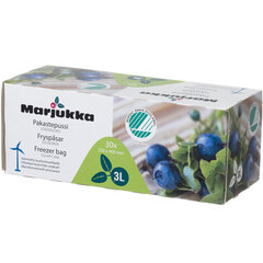 Marjukka pakastepussit, 3 l, 30 kpl hinta ja tiedot | Keittiövälineet | hobbyhall.fi