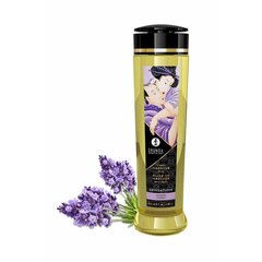 Shunga Sensation Lavender eroottinen hierontaöljy, 240 ml hinta ja tiedot | Hierontaöljyt | hobbyhall.fi