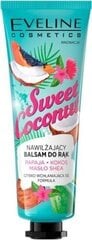 Kosteuttava käsivoide kookospähkinällä Eveline Sweet Coconut, 50 ml. hinta ja tiedot | Vartalovoiteet ja -emulsiot | hobbyhall.fi