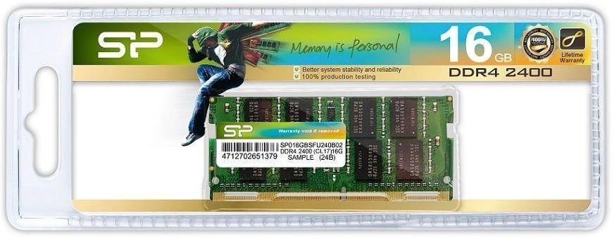 Silicon Power SP016GBSFU240B02 hinta ja tiedot | Muisti (RAM) | hobbyhall.fi