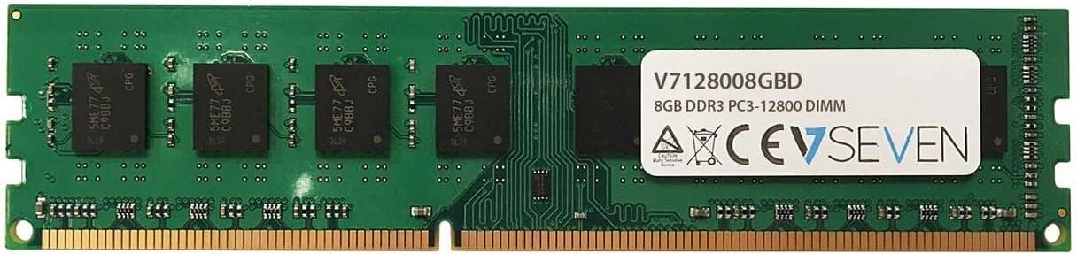 V7 DDR3 8GB, 1600MHz, CL11 (V7128008GBD) hinta ja tiedot | Muisti (RAM) | hobbyhall.fi
