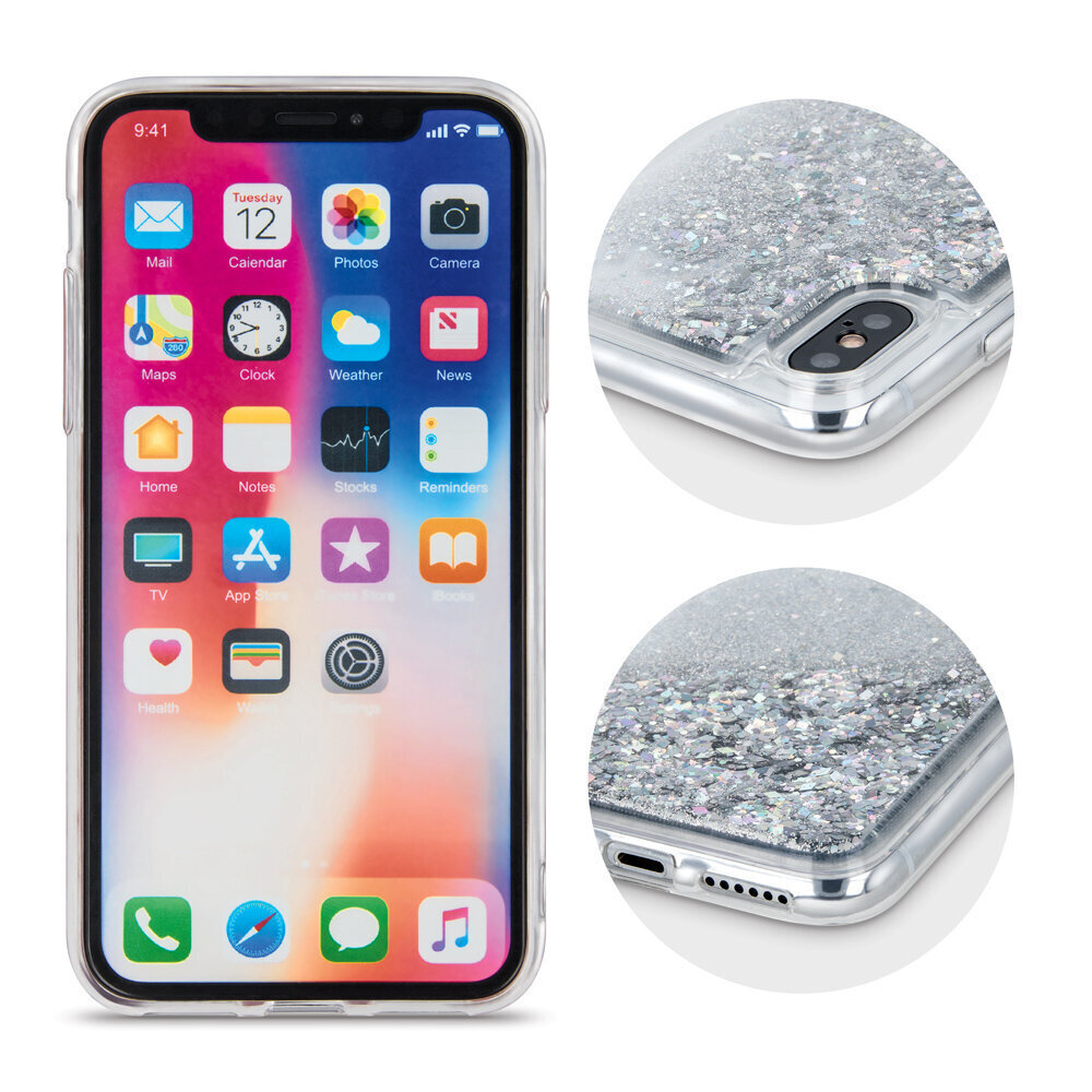 Liquid Sparkle TPU kotelo iPhone 12 Pro Max 6.7:lle hinta ja tiedot | Puhelimen kuoret ja kotelot | hobbyhall.fi