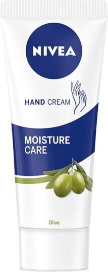 Kosteuttava käsivoide Nivea Olive, 75 ml hinta ja tiedot | Vartalovoiteet ja -emulsiot | hobbyhall.fi