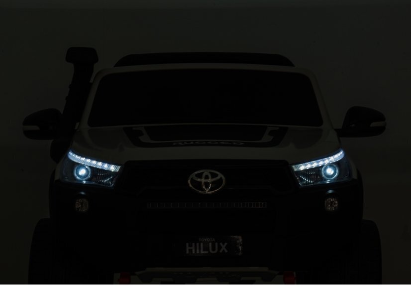 Lasten sähköauto Toyota Hilux, musta hinta ja tiedot | Lasten sähköautot | hobbyhall.fi