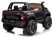 Lasten sähköauto Toyota Hilux, musta hinta ja tiedot | Lasten sähköautot | hobbyhall.fi