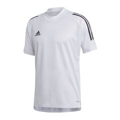 Miesten urheilupaita Adidas Condivo 20 Training Jersey M EA2513, valkoinen hinta ja tiedot | Miesten urheiluvaatteet | hobbyhall.fi