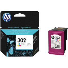 Kasetti HP Ink 302 F6U65AE -tulostimelle hinta ja tiedot | Mustekasetit | hobbyhall.fi