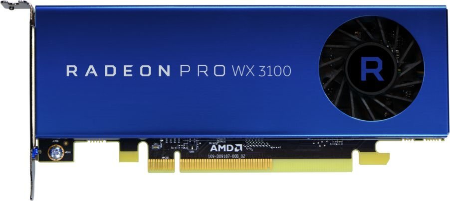 AMD Radeon Pro WX 3100 4GB GDDR5 (256 Bit) 1xDP, 2x Mini DP (100-505999) hinta ja tiedot | Näytönohjaimet | hobbyhall.fi