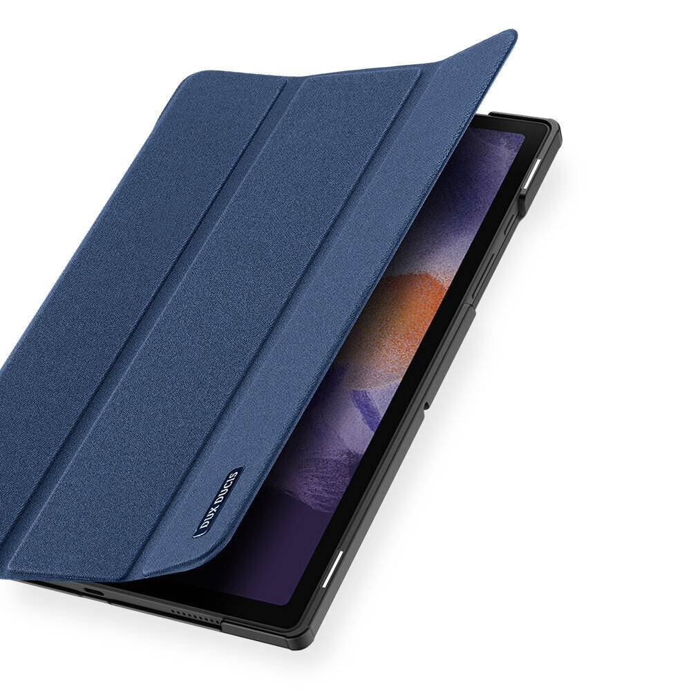 DUX DUCIS Domo taitettava tabletin kansi Smart Sleep Function -telineellä Samsung Galaxy Tab A8 10.5 "2021, sininen hinta ja tiedot | Tablettien kotelot ja muut tarvikkeet | hobbyhall.fi