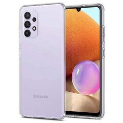 Mocco Ultra Back Case 1 mm Silicone Case for Samsung Galaxy A32 Transparent hinta ja tiedot | Puhelimen kuoret ja kotelot | hobbyhall.fi