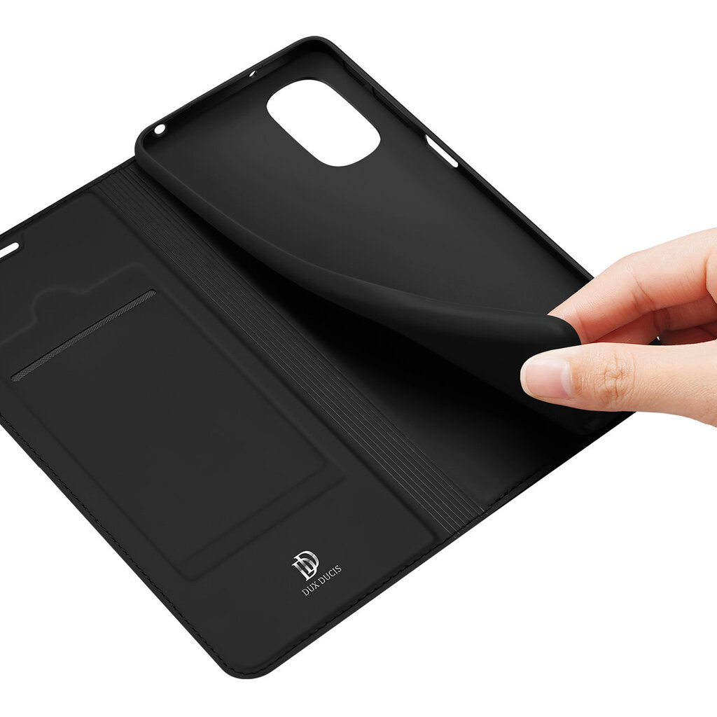 Dux Ducis Skin Pro holster cover case with flap Motorola Moto G41 / G13 black hinta ja tiedot | Puhelimen kuoret ja kotelot | hobbyhall.fi