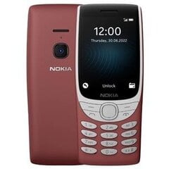 Nokia 8210 4G matkapuhelin (punainen) hinta ja tiedot | Nokia Matkapuhelimet ja tarvikkeet | hobbyhall.fi