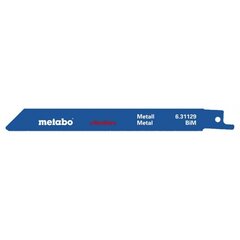 Metabo Metal - lineaarinen metallille tarkoitettu sahanterä. Mitat : 150 x 1,6 mm. hinta ja tiedot | Käsityökalut | hobbyhall.fi