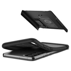 Spigen Slim Armor kotelo Samsung Galaxy S22 Plus -puhelimelle, musta hinta ja tiedot | Puhelimen kuoret ja kotelot | hobbyhall.fi