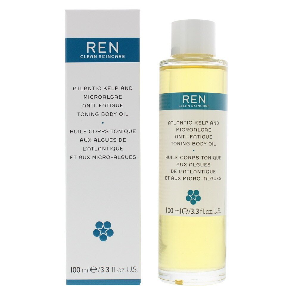 Kosteuttava vartaloöljy Ren Clean Skincare Atlantic Kelp ja Microalgae Anti-Fatigue 100 ml hinta ja tiedot | Vartalovoiteet ja -emulsiot | hobbyhall.fi