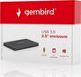 Gembird EE2-U3S-3 hinta ja tiedot | Komponenttien lisätarvikkeet | hobbyhall.fi