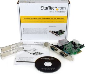 StarTech PEX2S553 hinta ja tiedot | Ohjain- ja laajennuskortit | hobbyhall.fi