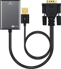 MicroConnect VGAHDMI hinta ja tiedot | MicroConnect Televisiot ja lisätarvikkeet | hobbyhall.fi