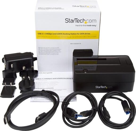 StarTech SDOCKU313E hinta ja tiedot | Adapterit | hobbyhall.fi