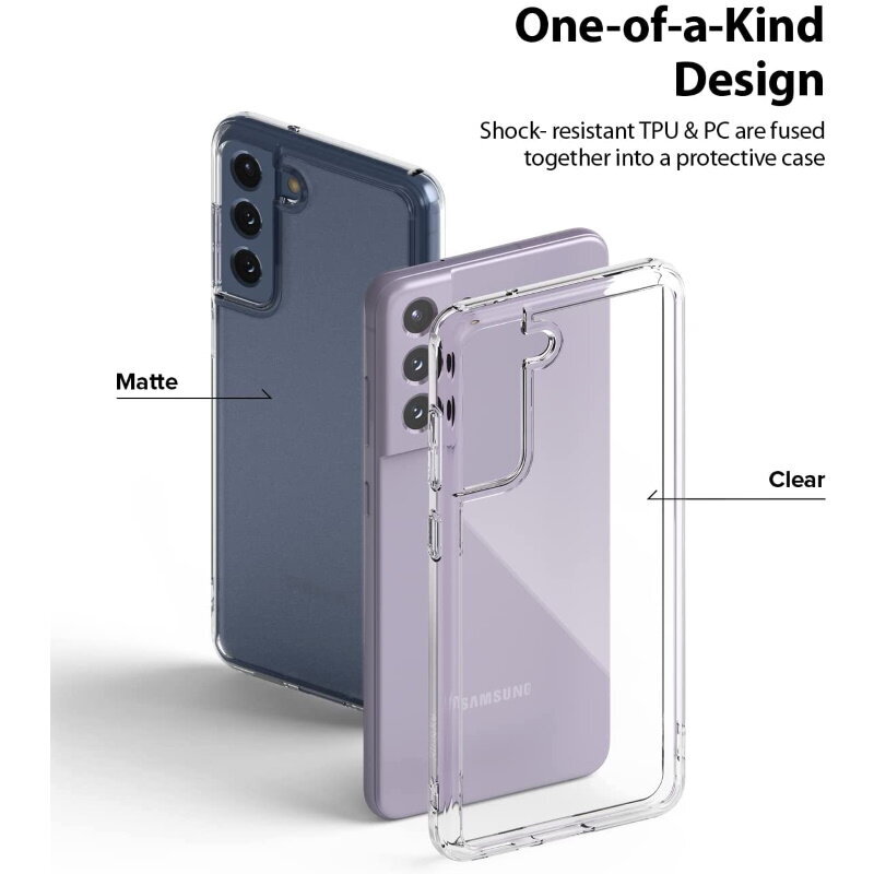 Roar Jelly Clear Anti-Bacteria Slim back cover case for Samsung Galaxy S21 FE (G990B) Transparent hinta ja tiedot | Puhelimen kuoret ja kotelot | hobbyhall.fi