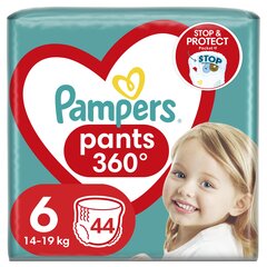 Pampers Housuvaipat, koko 6, 14-19 kg, 44 kpl. hinta ja tiedot | Procter & Gamble Lapset | hobbyhall.fi