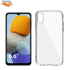 TakeMe Clear 2 mm suojakuori Samsung Galaxy M23 5G (M236B) / A23 5G, läpinäkyvä hinta ja tiedot | Puhelimen kuoret ja kotelot | hobbyhall.fi