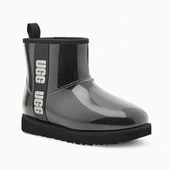 UGG naisten talvisaappaat CLASSIC CLEAR MINI, musta hinta ja tiedot | Naisten saappaat | hobbyhall.fi