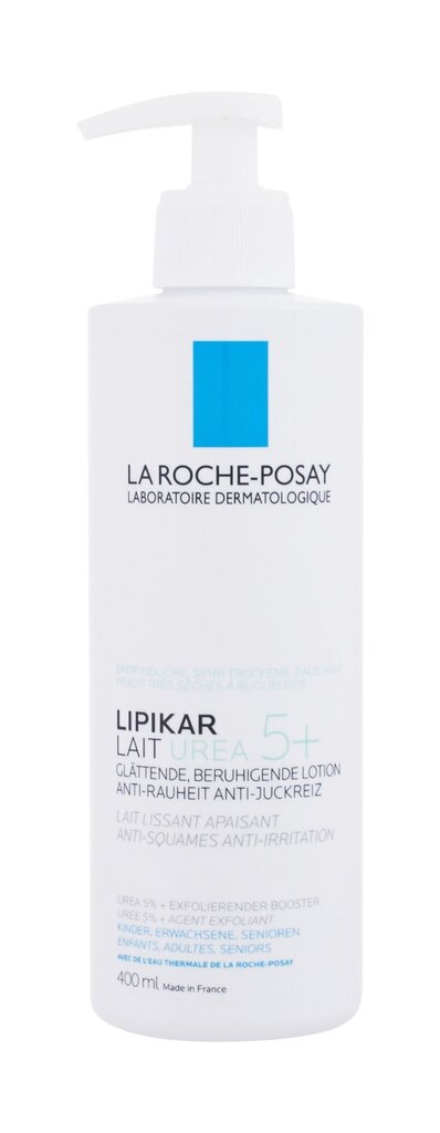 La Roche-Posay Lipikar Urea 5+ vartaloemulsio 400 ml hinta ja tiedot | Vartalovoiteet ja -emulsiot | hobbyhall.fi