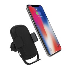 Platinet phone mount & QI wireless charger 2A/10W PUCHWI hinta ja tiedot | Puhelintelineet | hobbyhall.fi