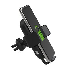 Platinet phone mount & QI wireless charger 2A/10W PUCHWI hinta ja tiedot | Puhelintelineet | hobbyhall.fi