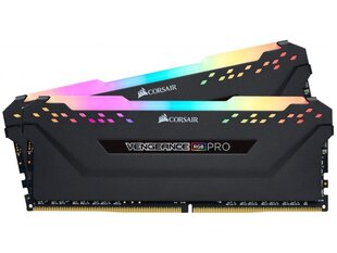 Corsair Corsair Vengeance RGB PRO 2x8GB, 2666MHz, CL16 (CMW16GX4M2A2666C16) hinta ja tiedot | Muisti (RAM) | hobbyhall.fi