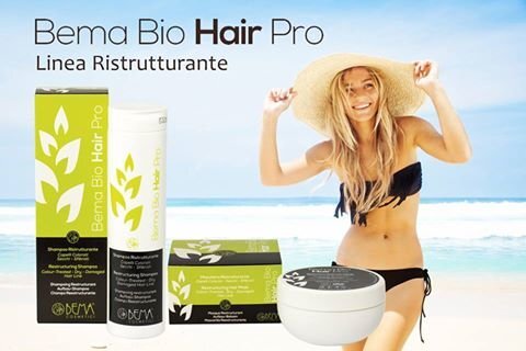 Hiusnaamio värjätyille hiuksille Bema Bio Hair Pro, 200 ml hinta ja tiedot | Naamiot, öljyt ja seerumit | hobbyhall.fi