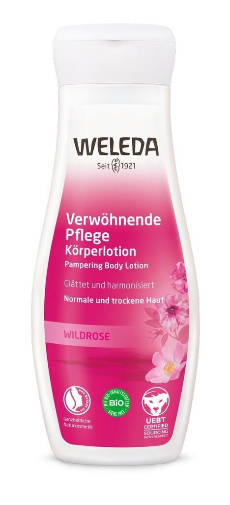 Weleda Wild Rose Harmonising vartaloemulsio 200 ml hinta ja tiedot | Vartalovoiteet ja -emulsiot | hobbyhall.fi