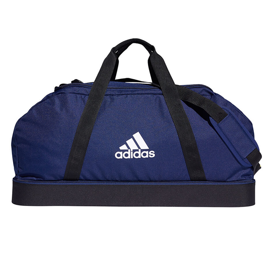 Adidas Tiro Duffel Bag L tummansininen hinta ja tiedot | Urheilukassit ja reput | hobbyhall.fi
