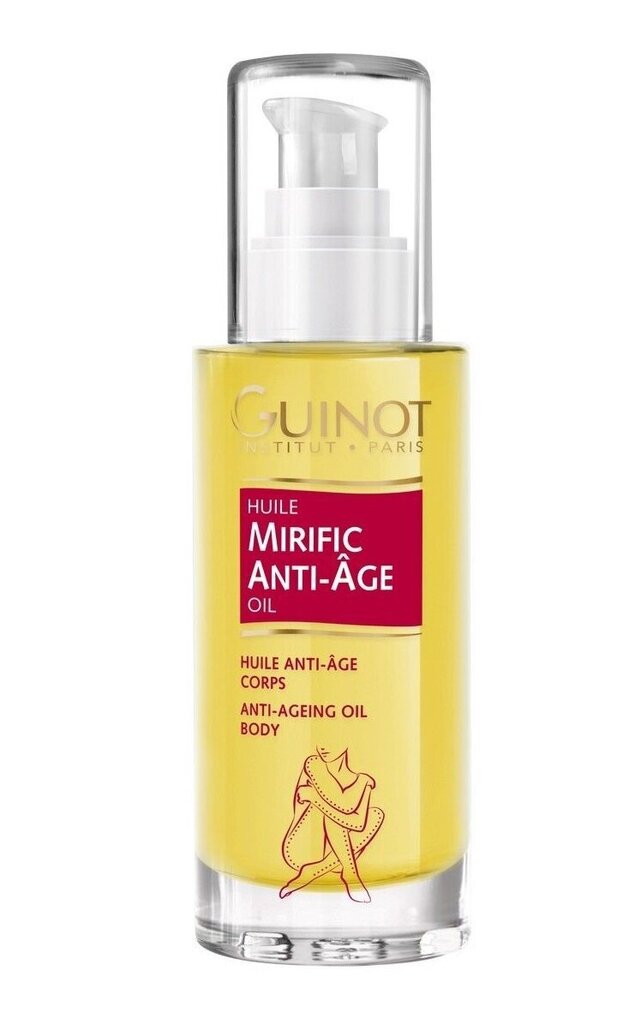 Guinot Mirific Anti Ageing Body Oil (W) vartaloöljy 90ml  hinta ja tiedot | Vartalovoiteet ja -emulsiot | hobbyhall.fi