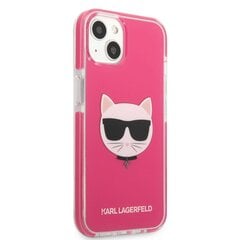 Karl Lagerfeld TPE Choupette Head Case suojakotelo iPhone 13 mini Fuchsia hinta ja tiedot | Karl Lagerfeld Matkapuhelimet ja tarvikkeet | hobbyhall.fi