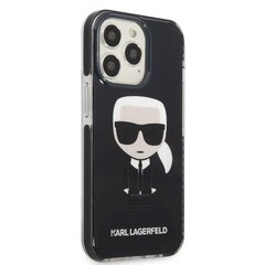 Karl Lagerfeld TPE Full Body Ikonik Case suojakuori iPhone 13 Pro Max Black hinta ja tiedot | Karl Lagerfeld Matkapuhelimet ja tarvikkeet | hobbyhall.fi