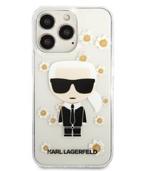 Karl Lagerfeld Ikonik Flower Case iPhone 13 Pro läpinäkyvä hinta ja tiedot | Puhelimen kuoret ja kotelot | hobbyhall.fi