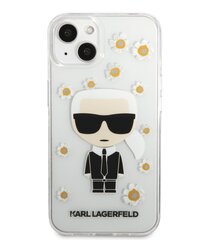 Karl Lagerfeld Ikonik Flower Case suojakuori iPhone 13 mini läpinäkyvä hinta ja tiedot | Puhelimen kuoret ja kotelot | hobbyhall.fi