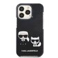 Karl Lagerfeld TPE Karl and Choupette Case suojakotelo iPhone 13 Pro Black hinta ja tiedot | Puhelimen kuoret ja kotelot | hobbyhall.fi